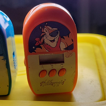 Vintage Kellogg'S Tony The Tiger Rice Krispies Projection Alarm Clock Toys