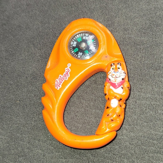 Vintage 1990'S Kelloggs Cereal Clip / Compass - Tony Le Tigre - Flocons Givrés