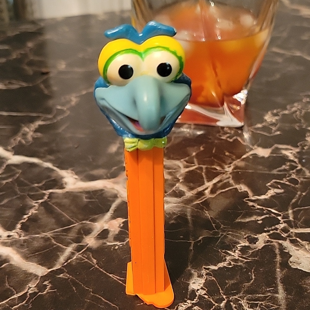 Vintage Gonzo Muppets Pez Dispenser Hungary Toy Rare Orange Variant