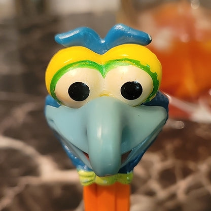 Vintage Gonzo Muppets Pez Dispenser Hungary Toy Rare Orange Variant