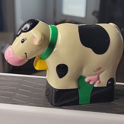 Mega Bloks Farm Animal Cow Replacement Toy Figure Vintage 3Inch