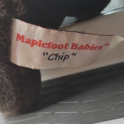 Mapplefoot Babies "Chip" Beaver Plush Toy Canada Stuffed Animal House Canadian