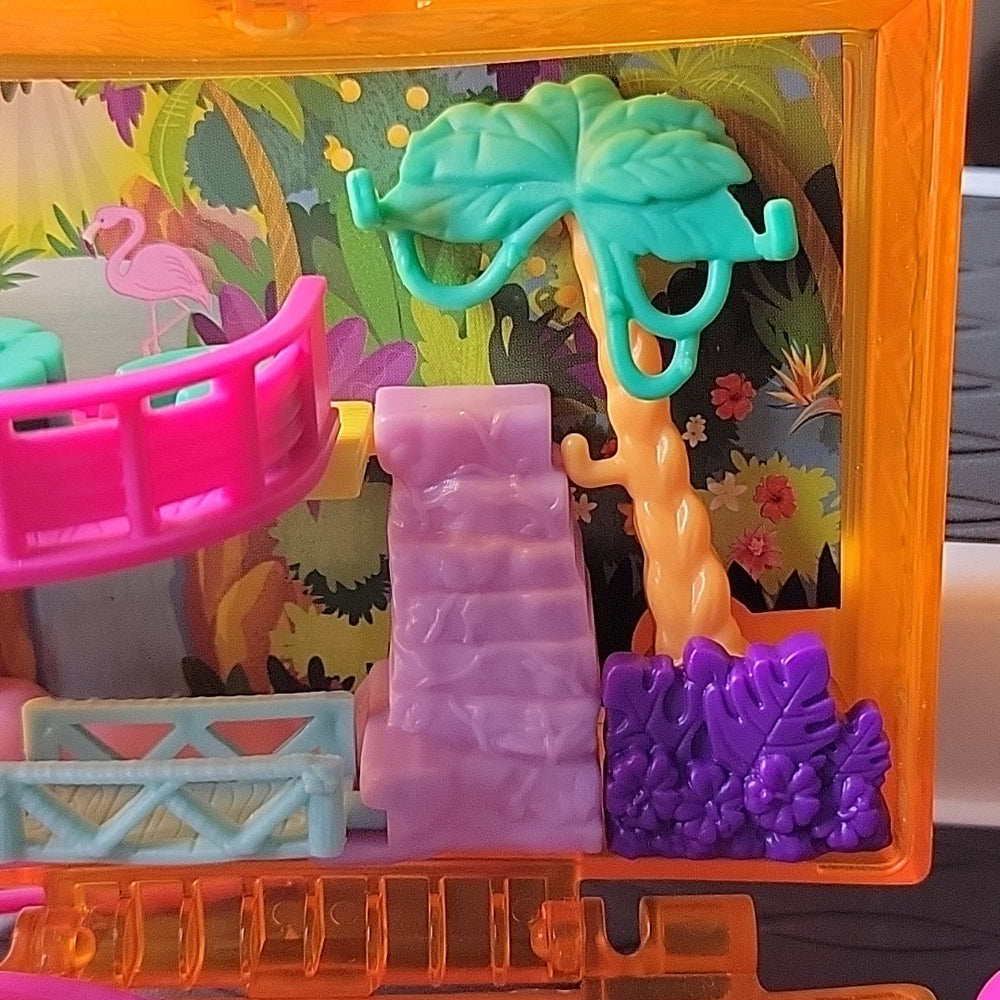 Polly Pocketpolly Pocket™ Coffret De Jeu Compact Safari Dans La Jungle Toys Box