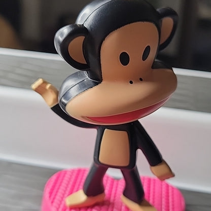 2014 Mcdonald'S Paul Frank Industries Julius The Monkey Bobble Head 3 3/4" Tall