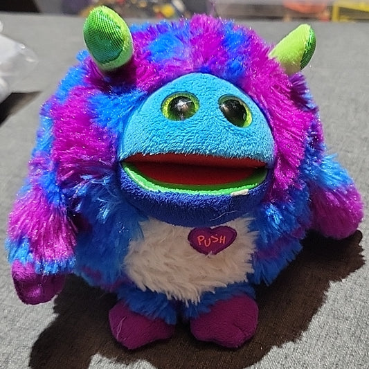 Ty Monstaz Toothy The Blue & Purple Monster 5 Inch