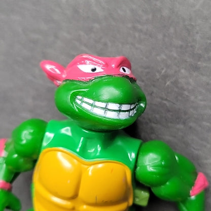 Vintage 1989 Playmates Tmnt Breakfightin Raphael Action Figure Toy