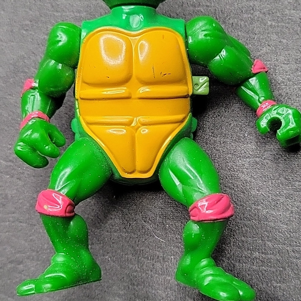 Vintage 1989 Playmates Tmnt Breakfightin Raphael Action Figure Toy