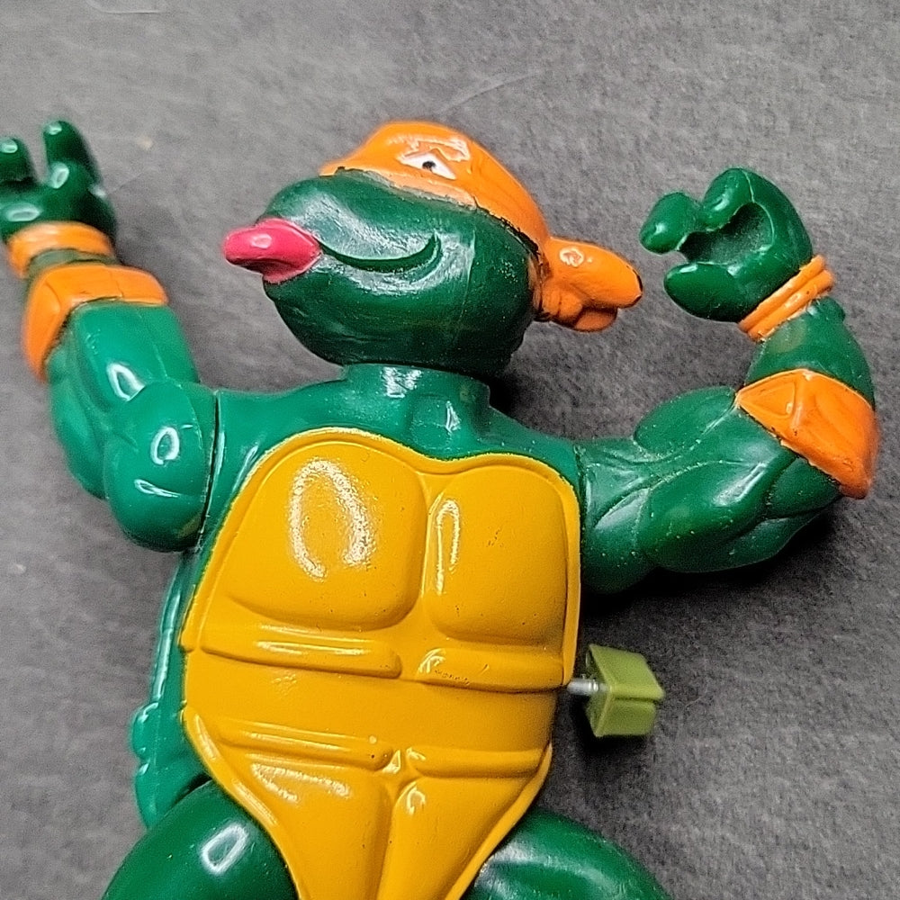 Rock N Roll Michaelangelo 1989 Wacky Action Figure Playmates Tmnt Teenage Toy