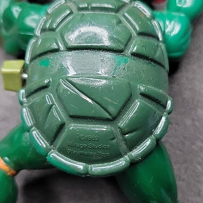 Rock N Roll Michaelangelo 1989 Wacky Action Figure Playmates Tmnt Teenage Toy