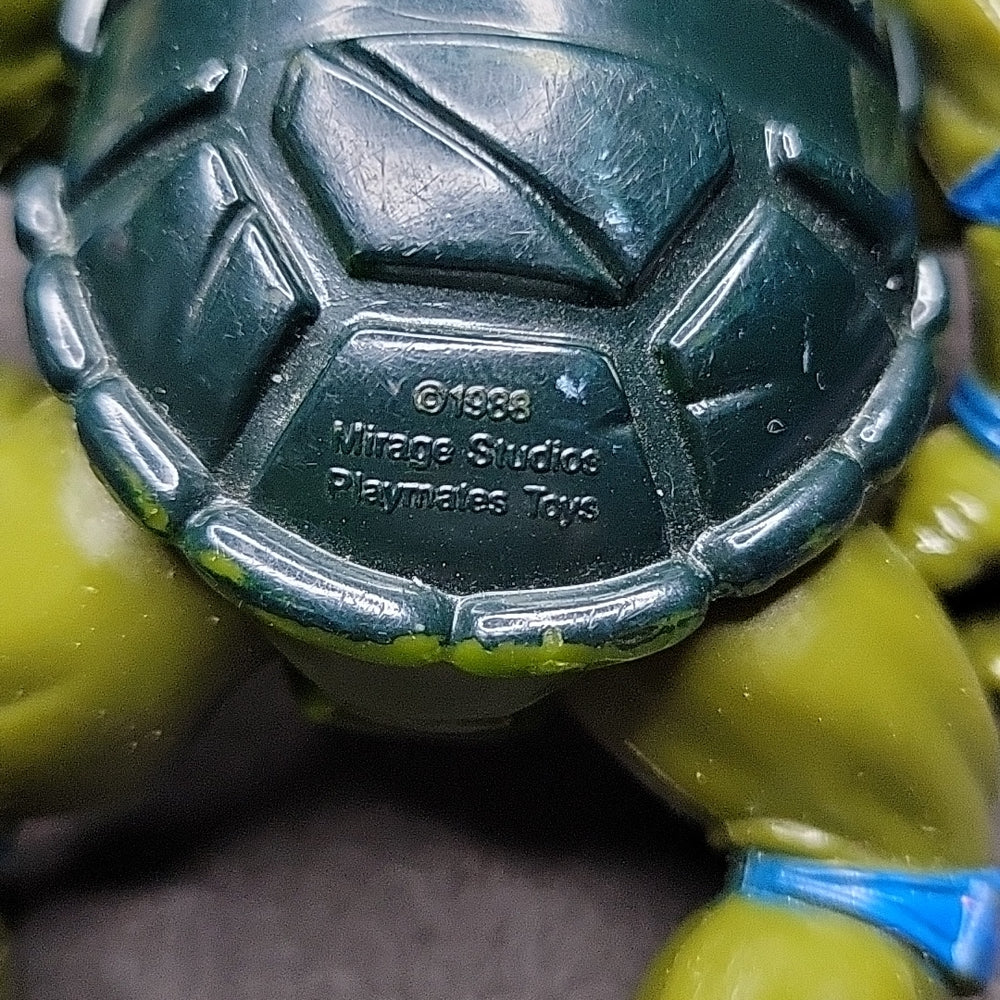 Hard Head Leonardo Vintage Tmnt Teenage Mutant Ninja Turtles Figure 1988 Toy Vtg