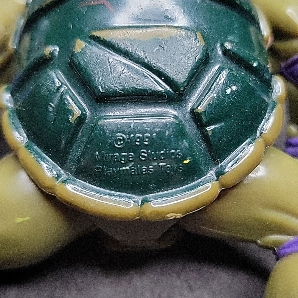 1991 Playmates Teenage Mutant Ninja Turtles Tmnt Head Droppin Don Donatello Toy