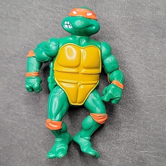 Tmnt Teenage Mutant Ninja Turtles Figure 1988 Hard Head Michaengelo Vintage