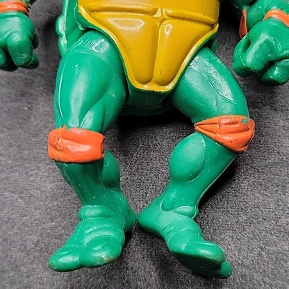 Tmnt Teenage Mutant Ninja Turtles Figure 1988 Hard Head Michaengelo Vintage