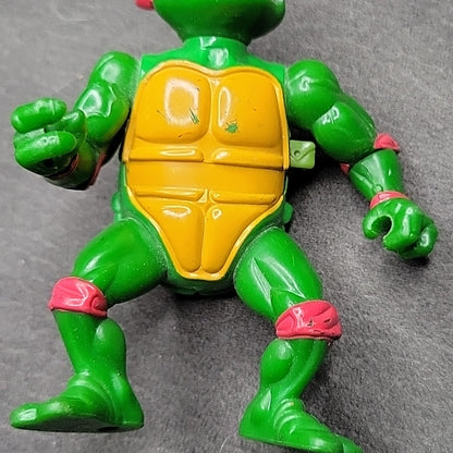 1989 Vintage Tmnt Teenage Mutant Ninja Turtles Wacky Action Raphael Figure Toy