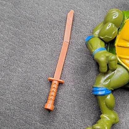 Hard Head Leonardo Vintage Tmnt Teenage Mutant Ninja Turtles Figure 1988 Toy Vtg