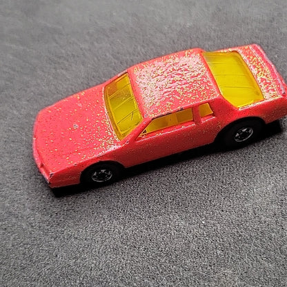 1988 Hot Wheels Mattel Chevy Monte Carlo Pink Gold Sparkle Diecast Malaysia