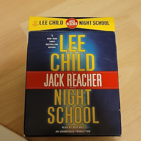 Jack Reacher Novel "Night School" By Lee Child Unabridged 11 Cd 13 Hour Audio Cd