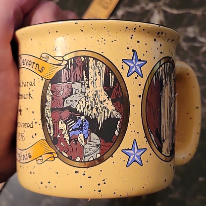 U.S. Natural Landmark Discovered 1878 Virginia Mug Cup Luray Caverns Souvenir