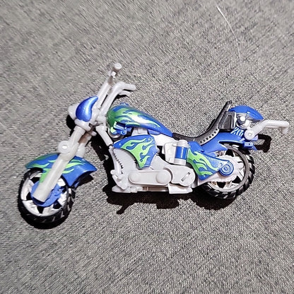 Transformers Hunt For The Decepticons Scout Brimstone Rare Awesome Motorcycle