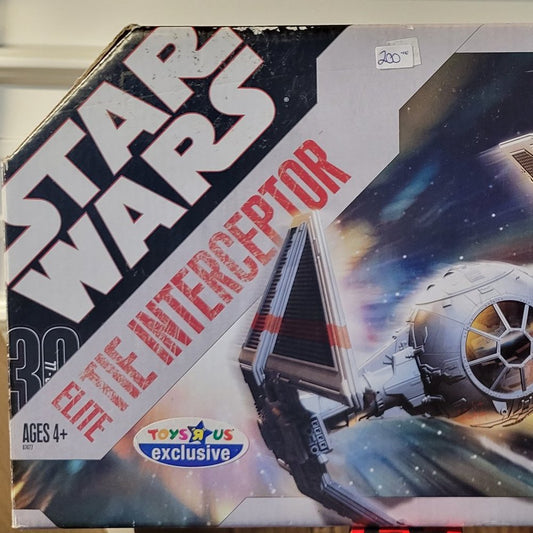 Elite Tie Interceptor 2007 Star Wars 30Th Anniversary Mib Tru Exclusive New