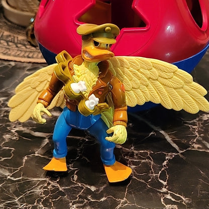 Vintage 1991 Ace Duck Tmnt Playmates Action Figure Toy