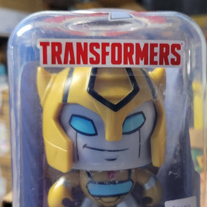 Transformers Mighty Muggs Bumblebee 3 Diff Face Changer Vinyl Figure Hasbro Toy