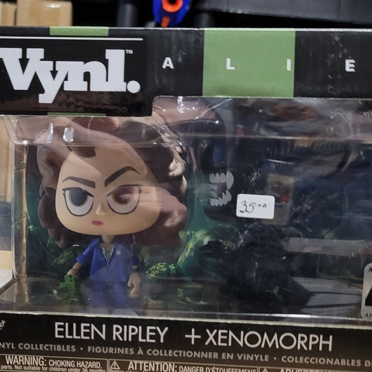 Funko Vynl. Alien 40Th Anniversary: Ellen Ripley And Xenomorph In Box Figures