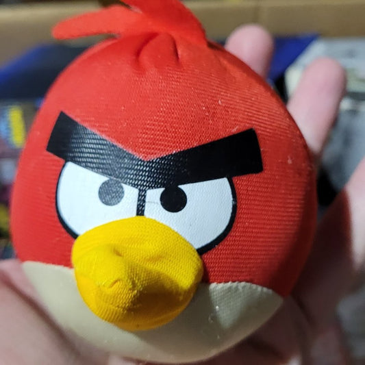 Angry Birds Plush Red Bird Toy Stuffed Animal 5” Good Stuff Toys Soft Rare**