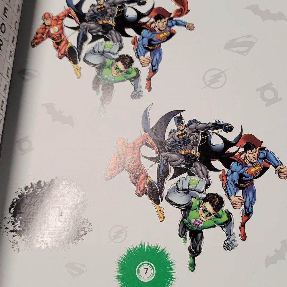 Justice League - Mon Livre Collector 1000 Stickers Livre Broché