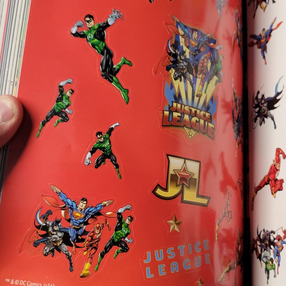 Justice League - Mon Livre Collector 1000 Stickers Livre Broché