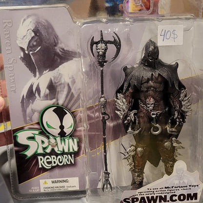 Raven Spawn Reborn Series 1 Repaint Mcfarlane Toys Comic Action Figure!