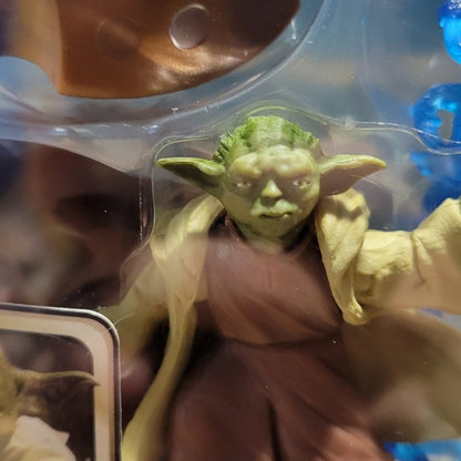 Star Wars Attack Of The Clones Battle Of Geonosis Yoda Figure