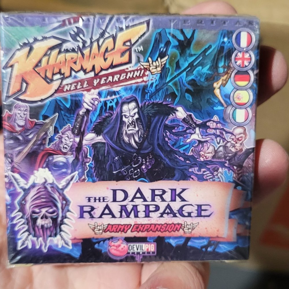 Kharnage: The Dark Rampage Army Expansion - Brand New, Factory Sealed Game