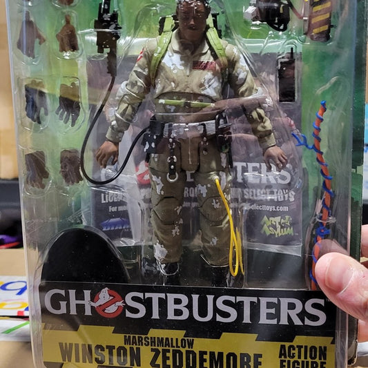 Winston Zeddemore Ghostbusters Action Figure Diamond Select Toys 7Inch Sealed