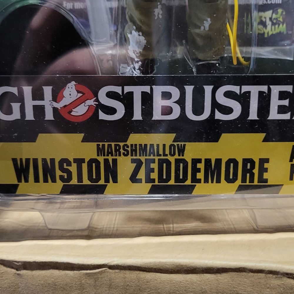 Winston Zeddemore Ghostbusters Action Figure Diamond Select Toys 7Inch Sealed