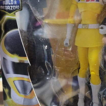 Saban'S Power Rangers In Space Legacy Collection Yellow Ranger Bandai Opened