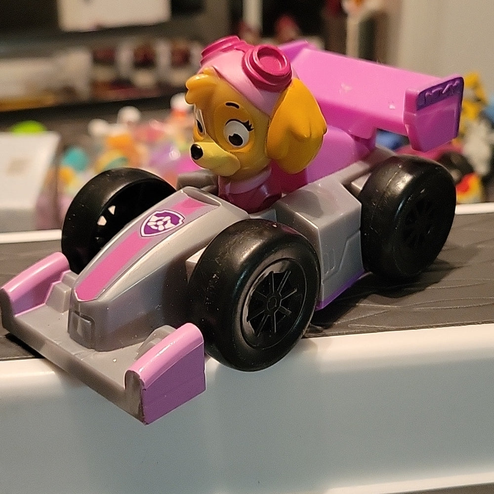 Paw Patrol Rescue Racers Skye Pink Car Vehicle Figure Spin Master