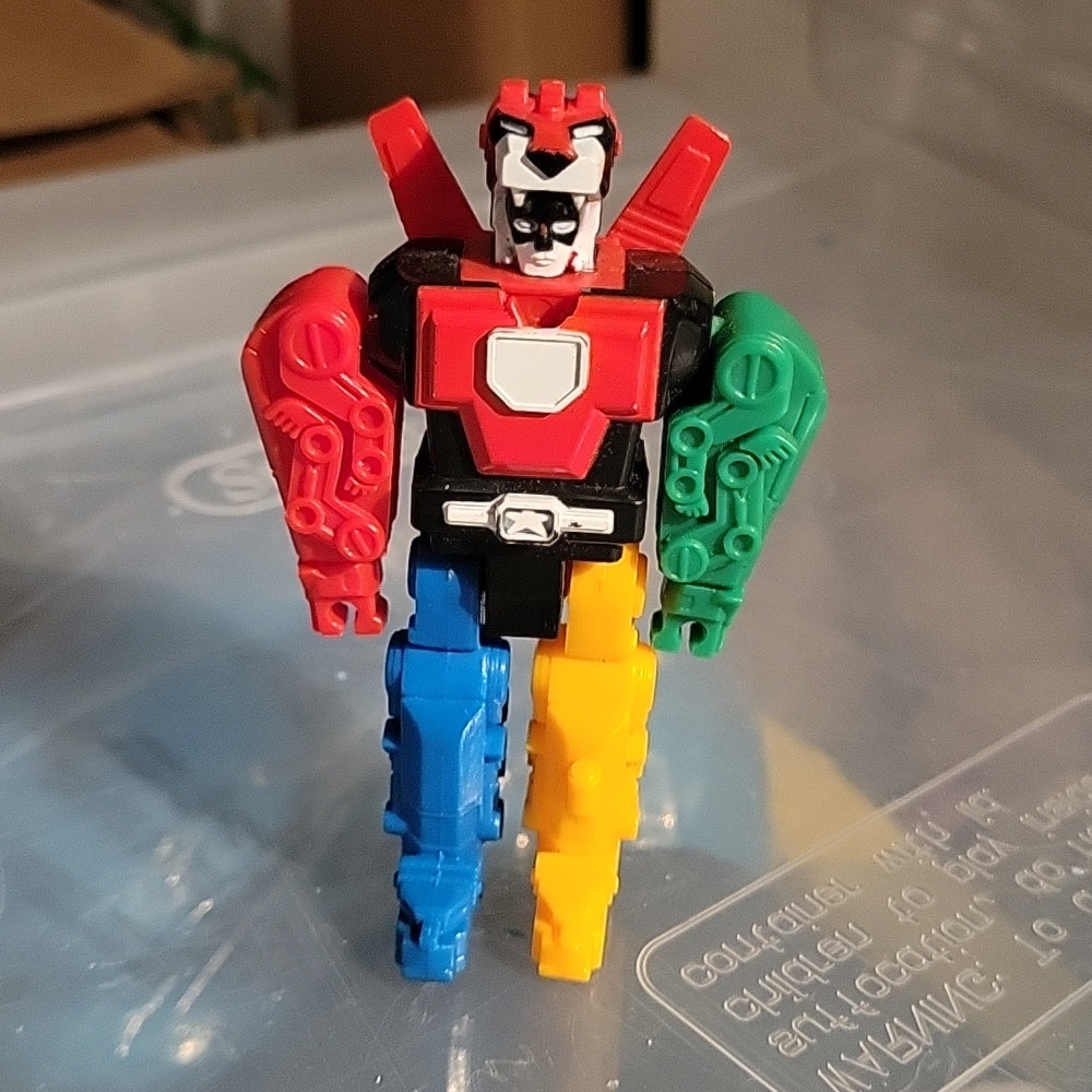 Mini Action Figure 1984 W.E.P. Voltron Toy 3.75Inch Tall Vhtf