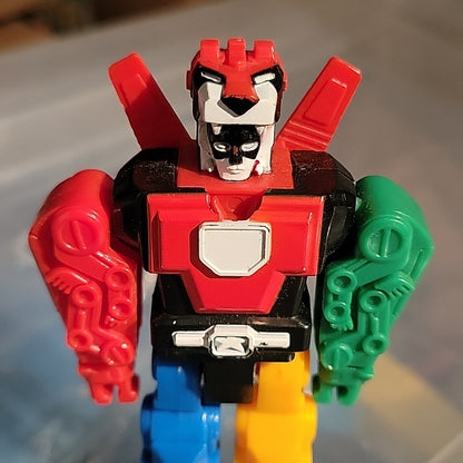 Mini Action Figure 1984 W.E.P. Voltron Toy 3.75Inch Tall Vhtf