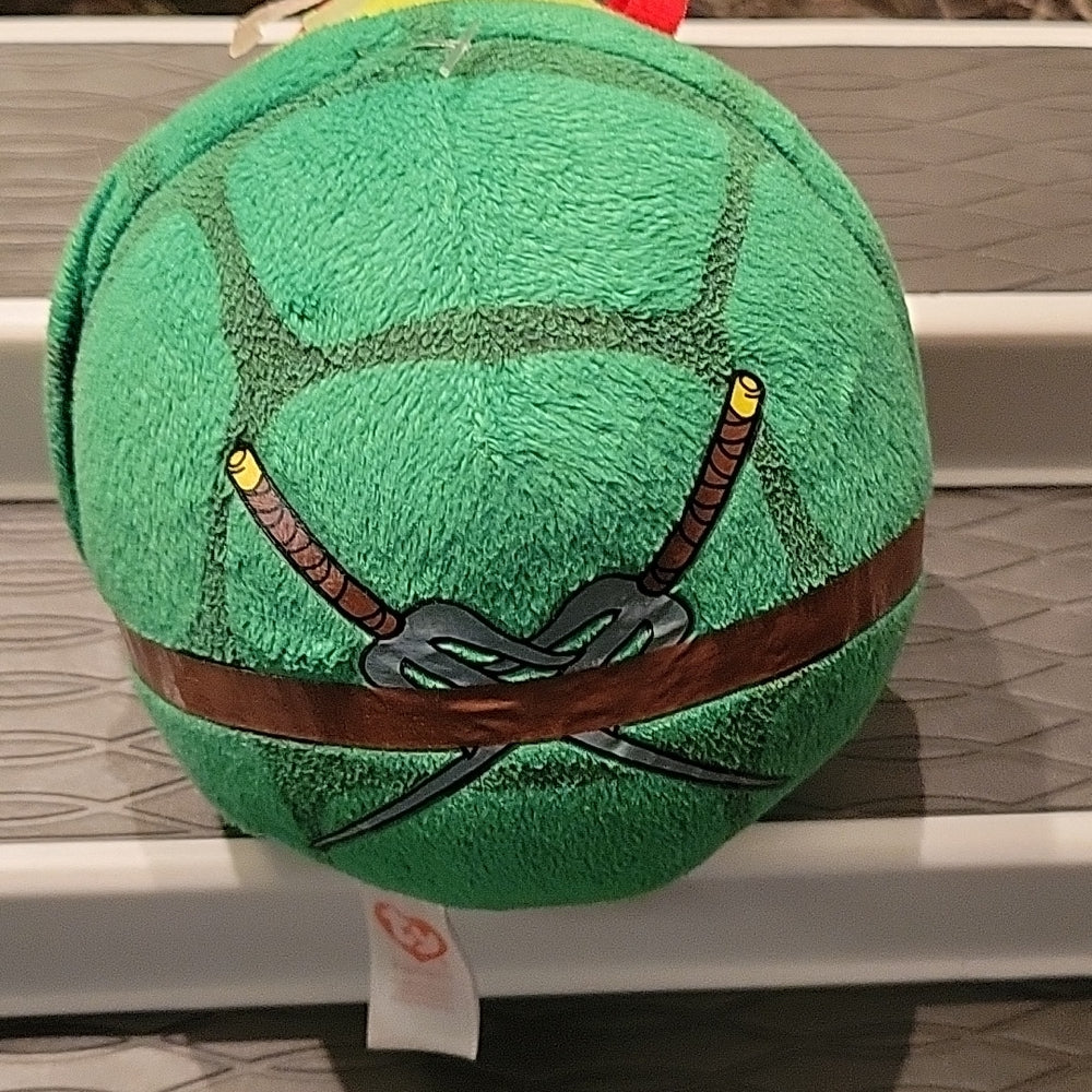 Tmnt Raphael Throw Ball-Beanie Ballz Collection Ty Plush Toy