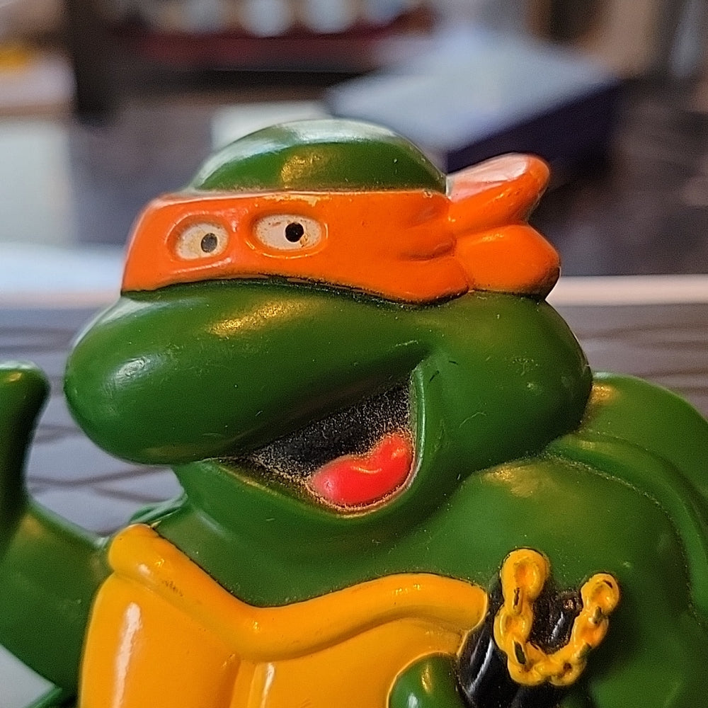 Tmnt 1989 Michaelangelo Badge Cowabunga Teenage Mutant Ninja Turtles Burger King