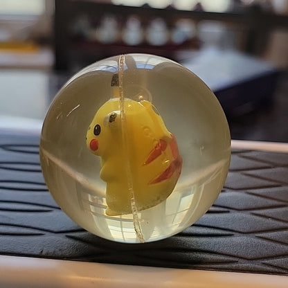 1990S Pikachu  Bouncing Super Ball Figure Toy Pokémon Rare Vintage