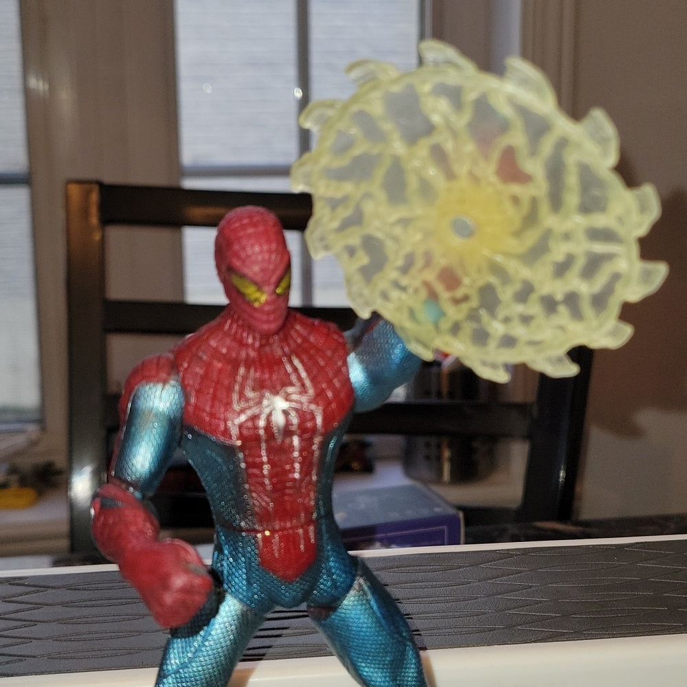 2012 Marvel Hasbro 6" Spider-Man Action Figure With Spinning Web Hand