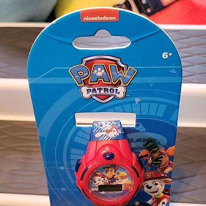 Brand New 2019 Kids Nickelodeon Paw Patrol Watch Flashing Lcd Watch