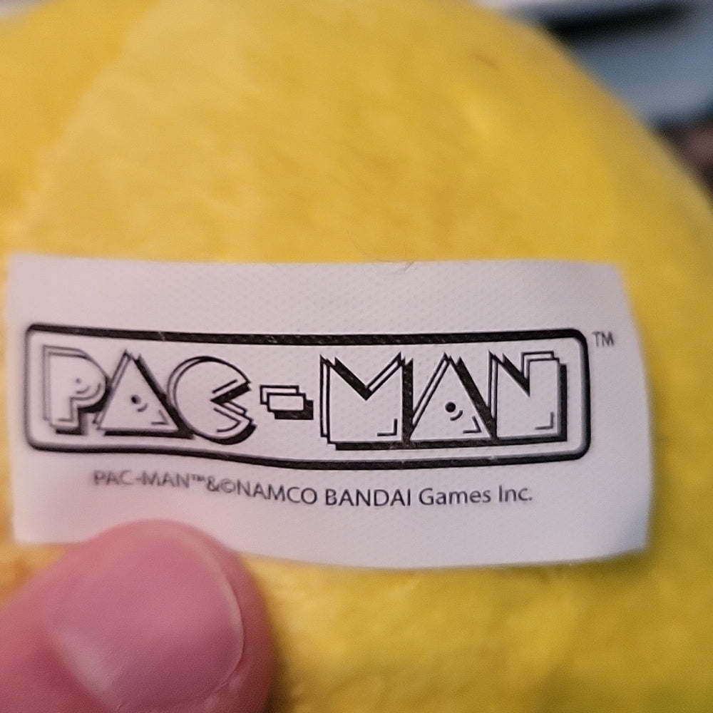 Pac-Man 4” Plush Toy Paladonenamco W/ Tag Authentic Sound Not Working