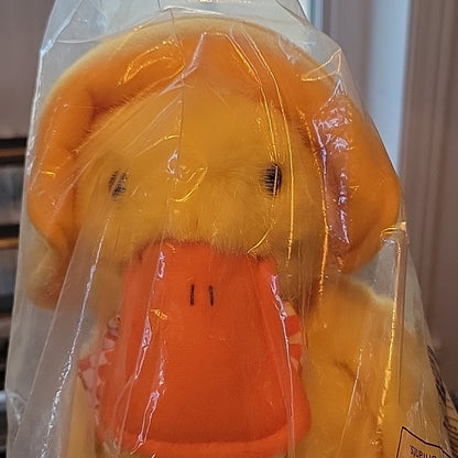 Vintage Cuddle Ducks Plush Toy 10" Yellow Avon Gift Collection New Sealed
