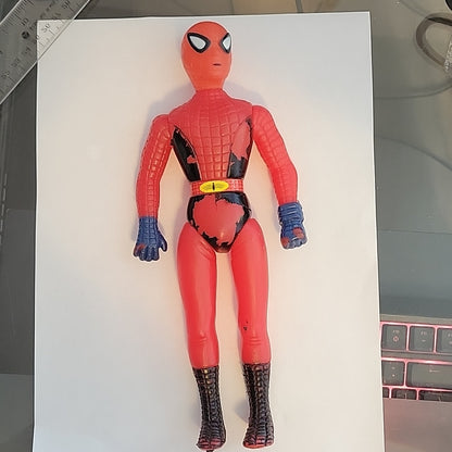 Super Powers Spider-Man Action Figure L'Uomo Ragno Vintage Toy Bootleg 10" Toy