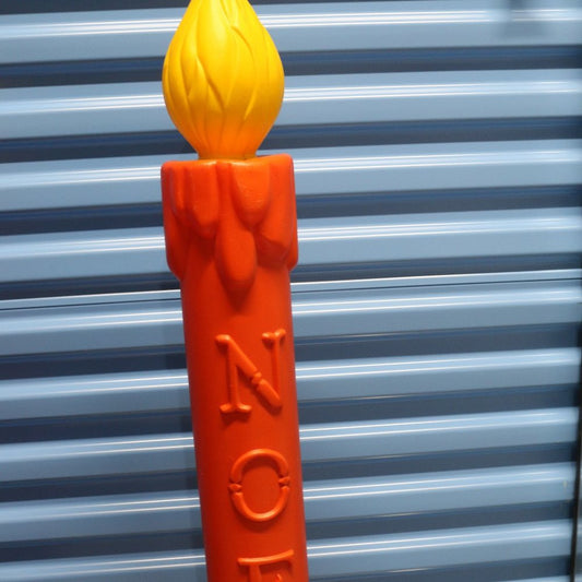 Vintage 1Xtpi Blow Mold Christmas Noel Lighted Candles Yard Decor 38”Tall Canada