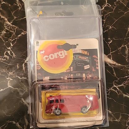 Corgi Juniors Pack Paramedic The Mettoy Erf Fire Truck On Blister Card 1981 Toy