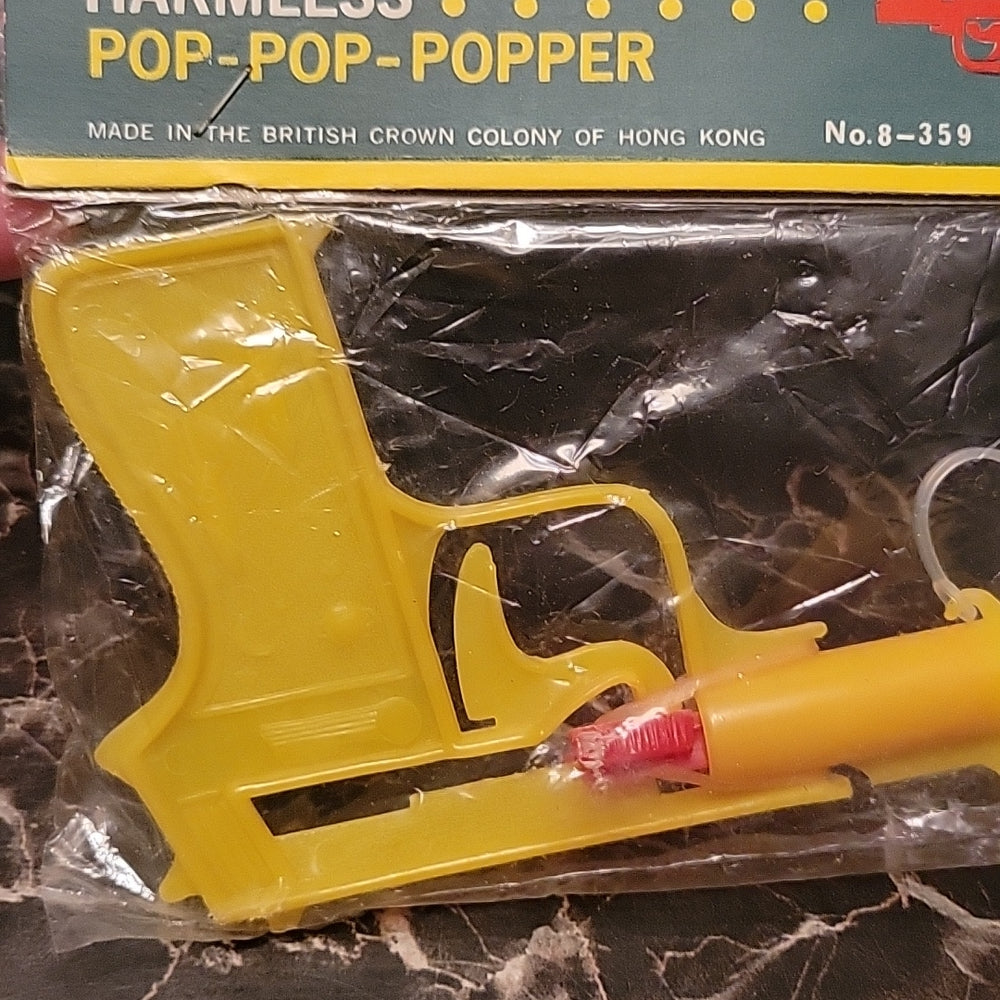 Montrose Toys Pop Gun Harmless No.8-359 Pop-Pop-Popper British Crown Sealed Bag